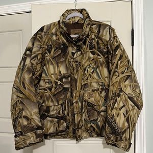Duxbak Advantage Wetlands camo coat men’s medium
